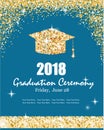 Class of 2018 graduation ceremony banner