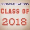 Class of 2018 Graduation logo