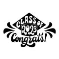 Class of 2023. Hand lettering