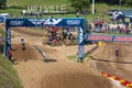 Class 450 mx racers at spring creek