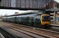 GWR class 165 networker turbo dmu Oxford station Royalty Free Stock Photo