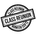 Class Reunion rubber stamp