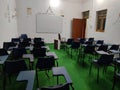 CLASS Room seminar holl in meeting time very systematic class room Royalty Free Stock Photo