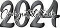 Congratulations Graduate Class of 2024 c Royalty Free Stock Photo