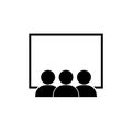 Class / seminar / presentation icon