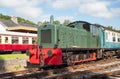 Class 04 shunter diesel locomotive at South Devon Railway, Buckfastleigh, Devon, UK