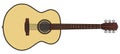 The classic accoustic guitar