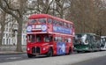 The classic Afternoon Tea Bus Tour in London Royalty Free Stock Photo