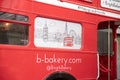 The classic Afternoon Tea Bus Tour in London Royalty Free Stock Photo