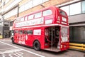 The classic Afternoon Tea Bus Tour in London Royalty Free Stock Photo