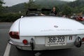 Classic alfa romeo sports car rear Royalty Free Stock Photo