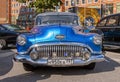 Classic american car 1951 Buick Super Riviera sedan Royalty Free Stock Photo