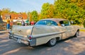 Classic American car at a car show Royalty Free Stock Photo
