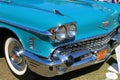 Classic american car detail Royalty Free Stock Photo