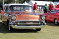 Classic american car detail Royalty Free Stock Photo