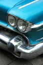 Classic American car front Royalty Free Stock Photo