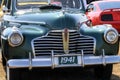 Classic American car front Royalty Free Stock Photo