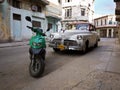 Classic american car in Old Havana