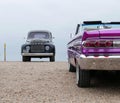 Classic American Car Show Hayling Island Royalty Free Stock Photo