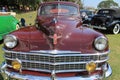 Classic american cars front detail Royalty Free Stock Photo