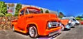 Classic American Ford pickup truck Royalty Free Stock Photo