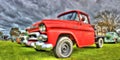 Classic American GMC pickup truck Royalty Free Stock Photo