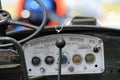 Classic American JEEP interior detail