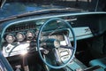 Classic American personal luxury car interior