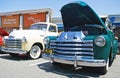 Classic American Pick Up Trucks Royalty Free Stock Photo