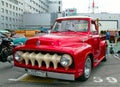 Classic american pickup truck Ford F100 1953 Royalty Free Stock Photo