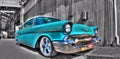 Classic American 1950s Chevy Royalty Free Stock Photo