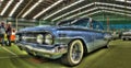 Classic American 1960s Chevy Impala Royalty Free Stock Photo