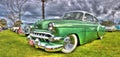 Classic American 1950s Chevy Royalty Free Stock Photo