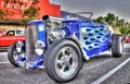 Classic American 1930s Ford hot rod Royalty Free Stock Photo