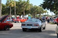 Classic american sports car Royalty Free Stock Photo