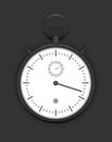 Classic Analog Stopwatch detailed vector