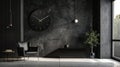 Classic Analog Wall Clock in Modern Interior