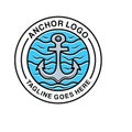 Classic Anchor Nautical Logo Vector Graphic Design illustration Vintage Badge Emblem Symbol and Icon Royalty Free Stock Photo