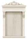 Classic marble architectural door facade frame Royalty Free Stock Photo