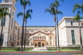 Chapman University buildings Royalty Free Stock Photo