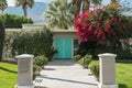 Palm Springs, California classic midcentury residential architecture Royalty Free Stock Photo