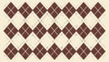 Classic Argyle Pattern Diamond Design Textile Vector, vector design Generative AI Royalty Free Stock Photo