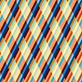 Classic argyle seamless pattern background. Vector image. Plaid patchwork style. Diagonal lines pattern.