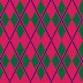 Classic Argyle Seamless Pattern