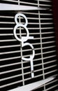 Classic Art-Deco Chrome Automobile Grill Badge