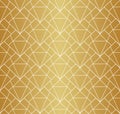 Classic Art Deco Seamless Pattern. Geometric Stylish Texture. Abstract Retro Vector Texture. Royalty Free Stock Photo