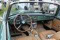 Classic aston martin interior Royalty Free Stock Photo