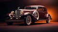 Classic Auto Charm Retro Panache Royalty Free Stock Photo