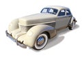 Classic Automobile, Cord- isolated