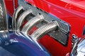 Classic Automobile Exhaust Pipes Detail Royalty Free Stock Photo